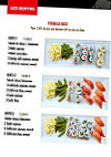 Modern Sushi Vitrolles menu