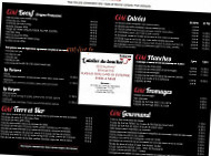 L'atelier Du Boucher menu