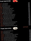 Pizzavellino menu