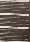 La Voile Blanche menu