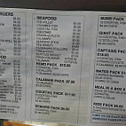 Johnys Takeaway menu