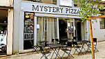 Mystery Pizza inside