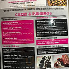 Kaspa's Desserts menu