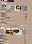 La Bûcherie menu