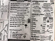 Big Mama's Cajun Kitchen menu