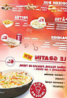 Allopizza menu