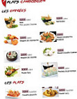 My lovely sushis menu