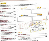 Brasserie du Commerce menu