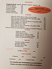 Le Amazir menu