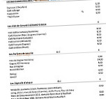 Le Tire Bouchon menu