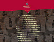 La Crémaillere menu