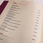 Mariso menu