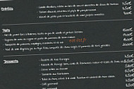 Café Vaîtes menu