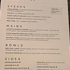 Moxies menu