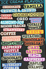 Holy Cow Ice Cream Cafe menu