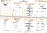 Le Prieure menu