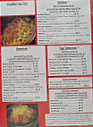 Sunrise Cafe menu