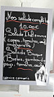 Le Café De Paris menu