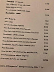 Cosmopolitan Bistro menu