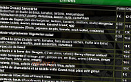 Le Central menu