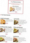 Mozz Art Pizza menu