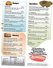 Ice Cream Shoppe menu