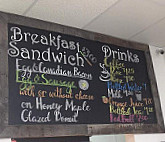 Shamrock Donuts menu