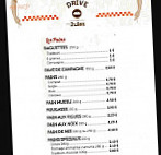 Jules John menu