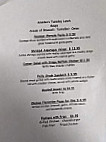 Amedeos Pizzeria menu