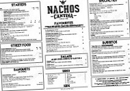 Nachos Cantina Mt Waverley menu