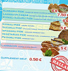 Le Kasseria menu