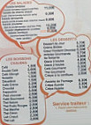 La Bonne Humeur menu