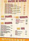 Plaza Pizza menu