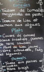 Le Lieu Brest menu