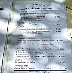 La Vecchia Masseria menu