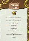 La Pinède menu