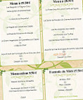 Le Jardin menu