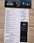 Ave Giulia menu