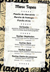 Etoiles menu