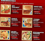 Kfc menu