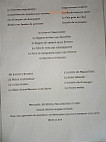 L' Escale menu