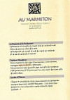 Au Marmiton menu