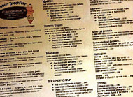 Carolina's Ice Cream Shop Cafe menu