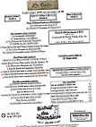 Bistrot des Lavandières menu