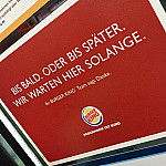 Burger King menu