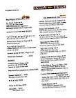 Bunker Hill Chill & Grill menu