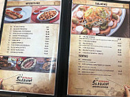 Sarrion menu