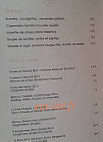 Osteria Ferrara menu