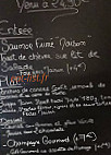 Au Pont Di Vin menu