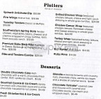 Ruby Tuesday menu